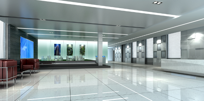 辦公室裝修大廳，如何打造高端大氣之風(fēng)？