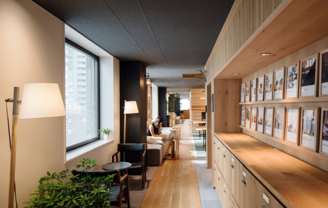 辦公室裝修設計休閑區(qū)如何體現舒適感