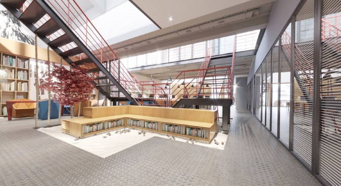 辦公室設(shè)計裝修如何選擇扶梯 辦公室設(shè)計裝修如何選擇扶梯