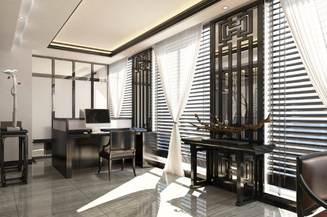 上海辦公室裝修如何設(shè)計中式窗簾 上海辦公室裝修如何設(shè)計中式窗簾