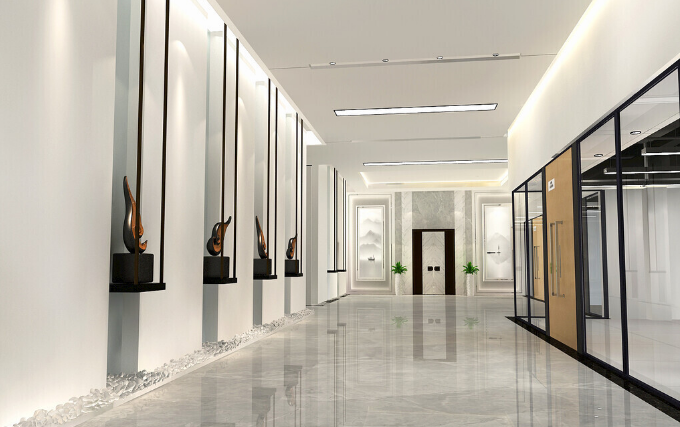 上海辦公室裝修設(shè)計(jì)：走道擺放什么裝飾品好？