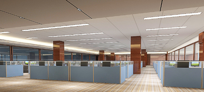 辦公室裝修設(shè)計(jì):博古架巧妙運(yùn)用,打造雅致空間