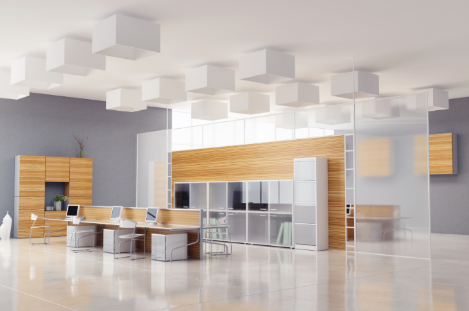 上海辦公室裝修設(shè)計：米色家具，優(yōu)雅實(shí)用兩不誤！