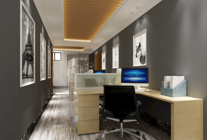 上海辦公室裝修設(shè)計(jì)：掛墻式書(shū)架，簡(jiǎn)約高效助力工作空間升級(jí)！