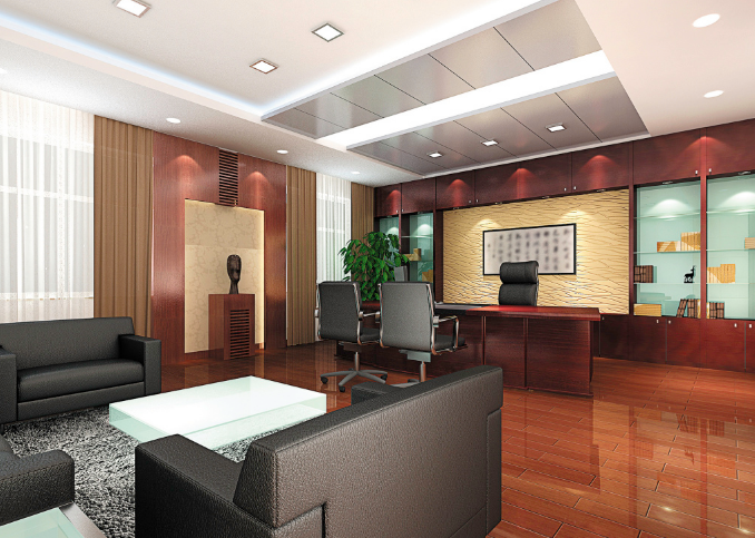 醫(yī)療行業(yè)辦公室裝修設(shè)計:白色地板打造純凈醫(yī)療空間