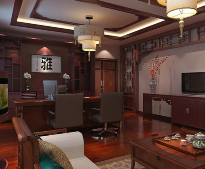 上海辦公室裝修設(shè)計(jì)：科技智能風(fēng)大中班臺(tái)，打造未來(lái)感十足的辦公空間！